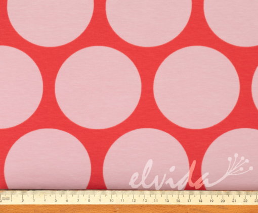 Bio Jerseystoff Dots - Produktbild 1