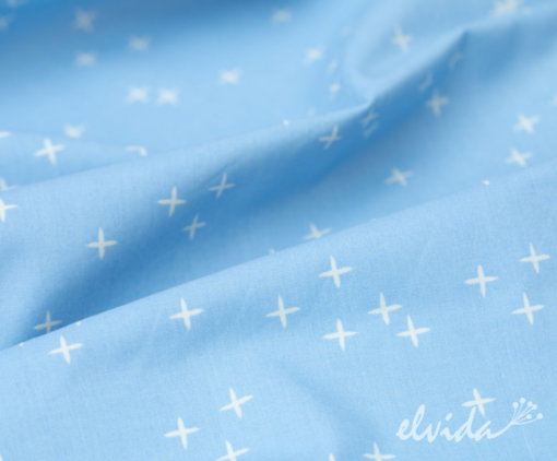 Bio Baumwollstoff Mods Basic 3 Wink Dusk - Produktbild 1