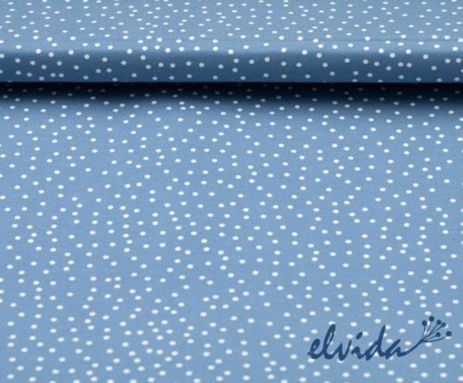 Bio Jerseystoff Dotties stonewashed - Produktbild 1