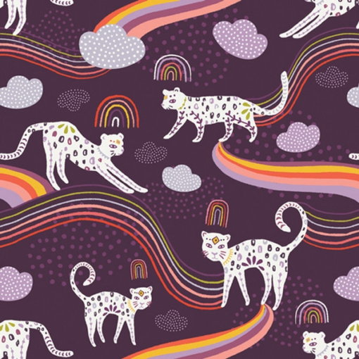 Baumwollstoff Kushukuru Jessica Swift by Art Gallery Fabrics Katze - Produktbild 1