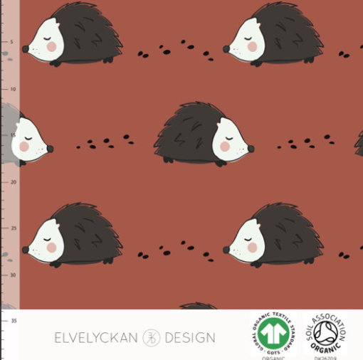 Bio Jerseystoff Igel - Produktbild 1