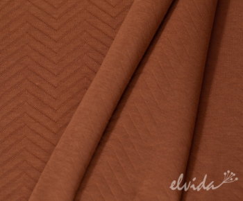 Bio Chevron Quilt rost - Produktbild 1