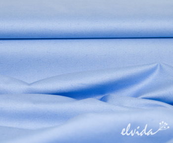Baumwollstoff Wellenbogen blau - Produktbild 1