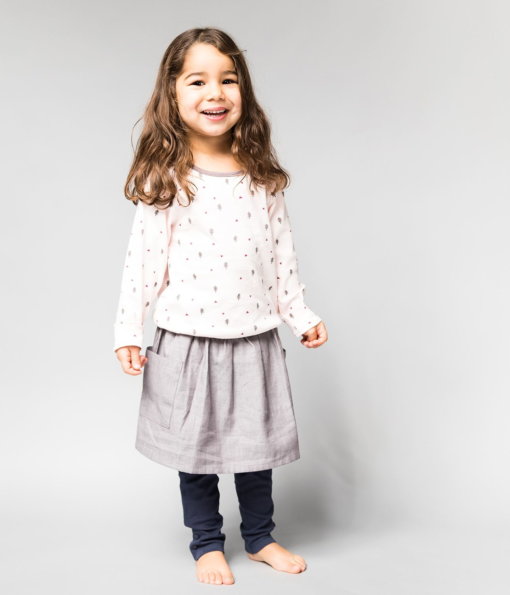 Rock mit Schlupfbund Donoma grau von Sense Organics