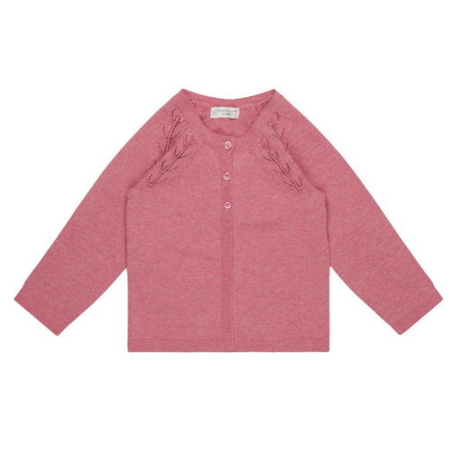 Strickjacke rose von Sense Organics