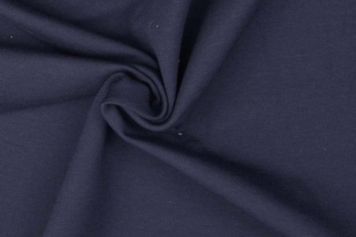 Bio Jerseystoff uni blau - Produktbild 1