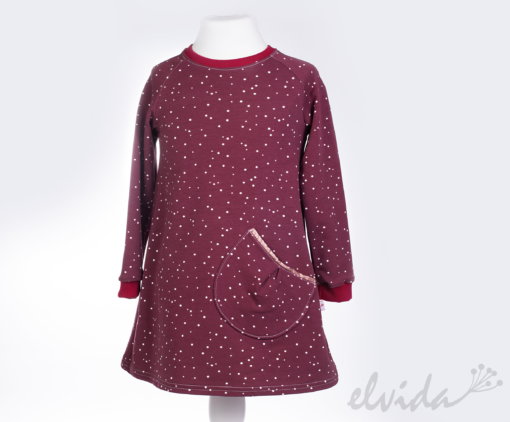 Bio Kinderkleid Pünktchen-Glitzer - Produktbild 1