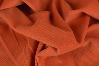 Cordstoff Feincord orange - Produktbild 1