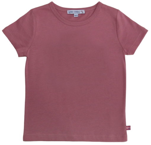 Bio Uni Kurzarmshirt in altrosa von Enfant Terrible