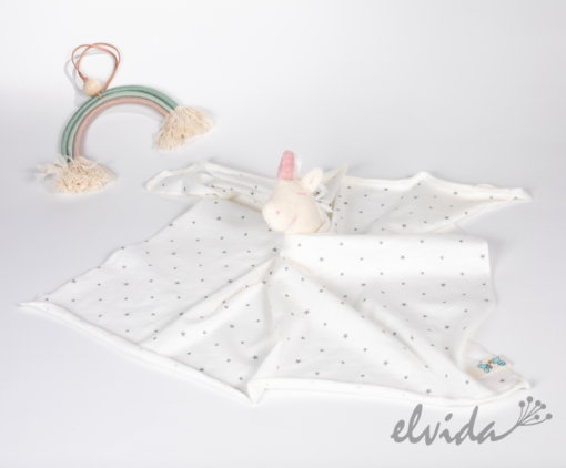 Bio Schmusetuch "Einhorn" von Pat & Patty