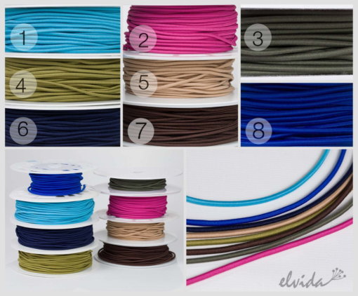 Hochwertige Elastic-Kordel 3mm - Produktbild 1