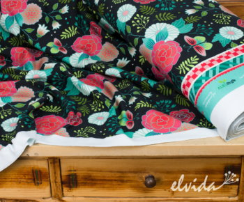 Bio Sommer-Sweatstoff Garden Delight - Produktbild 1