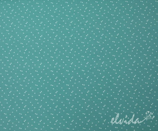 Jerseystoff Dreiecke mint - Produktbild 1