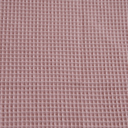 Baumwollstoff Waffelpique altrosa Hilco - Produktbild 1