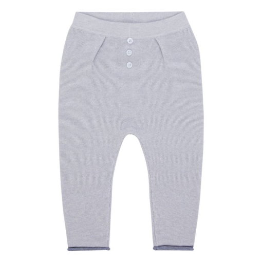 Pablo Babyleggings Glattstrick grau von Sense Organics