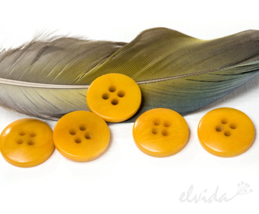 Knopf PLAIN COROZO 15mm - Produktbild 1