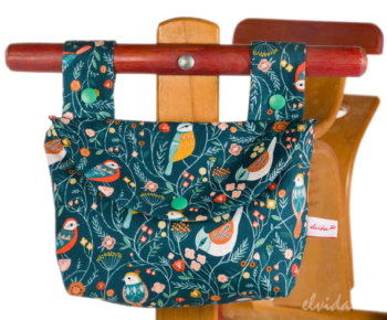 Kinder Fahrradtasche Vögelchen - Produktbild 1