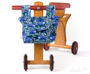 Bio Kinder Fahrradtasche Faultier - Produktbild 1