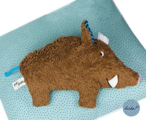 Kuscheltier Wildschwein braun von Pat&Patty