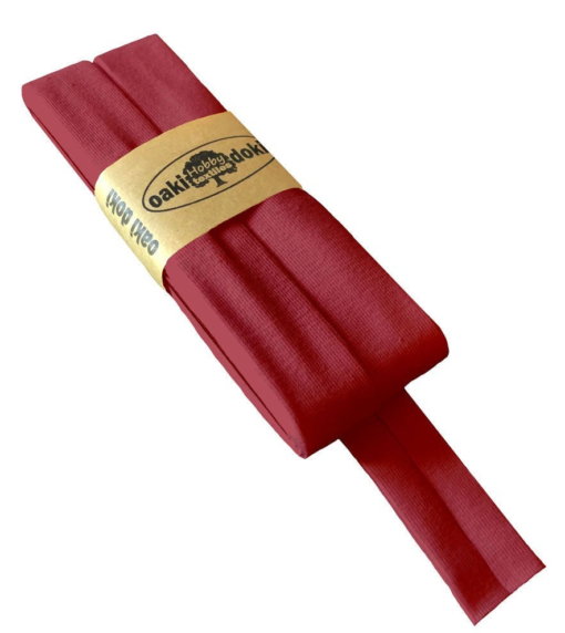 Schrägband Jersey blassrot - Produktbild 1
