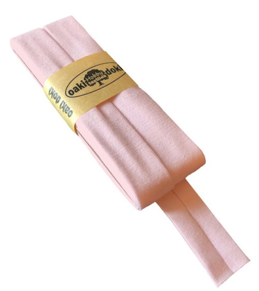 Schrägband Jersey zartrosa - Produktbild 1
