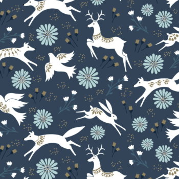 Baumwollstoff Starlit Hollow – Metallic - Produktbild 1