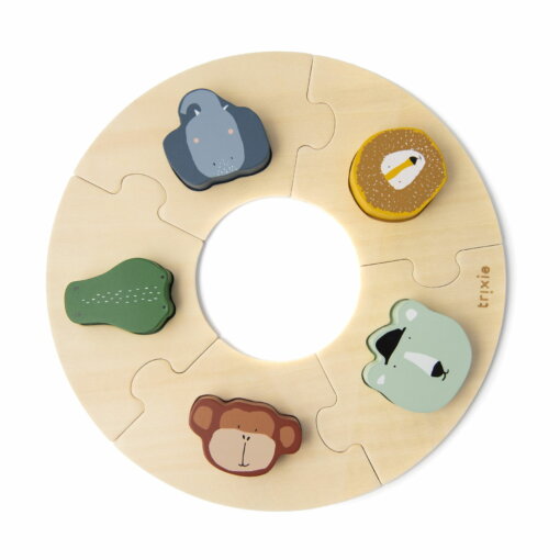 Holzpuzzle rund von Trixie