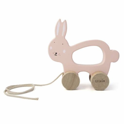 Holz Nachziehtier | Mrs. Hase von Trixie