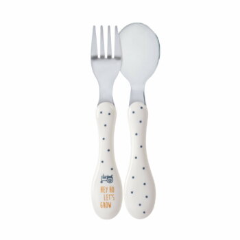 Kinderbesteck Set - Cutlery, Garden Explorer Traktor von Lässig