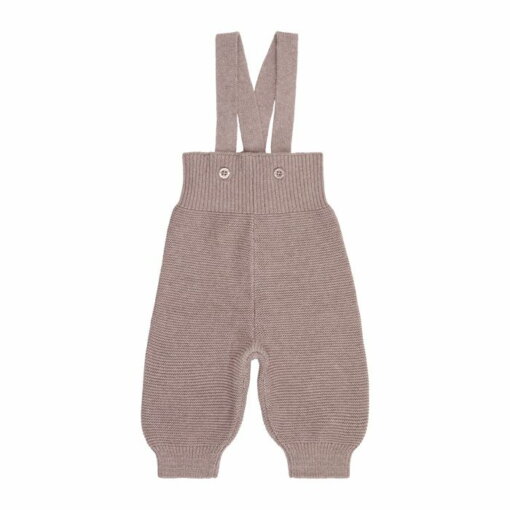 Bio Baby Latzhose altrosa in Strick, Florin von Sense Organics