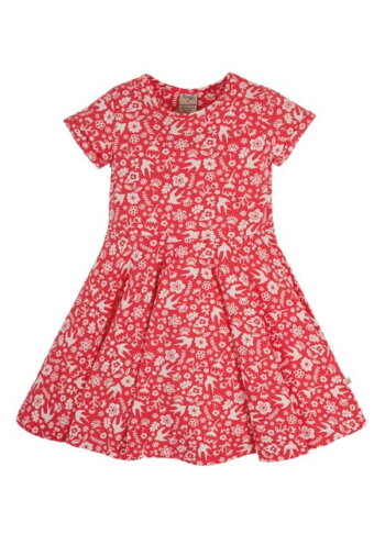 Bio Skater Kleid Watermelone Bloom von Frugi
