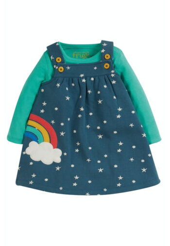 Bio Kleid Regenbogen von Frugi