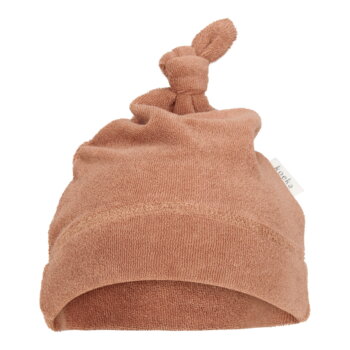 Babymütze Royan in hazel (braun) von Koeka