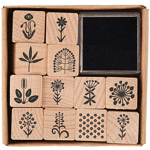 Stempelset BLUMEN von Rico Design