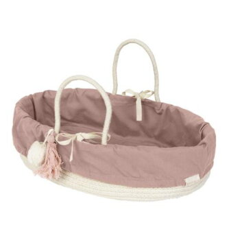 Bio Puppentragekorb mauve von Fabelab