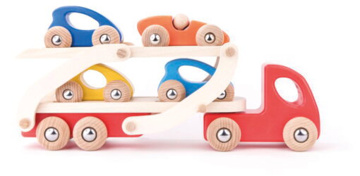 Bajo Autotransporter Holzspielzeug