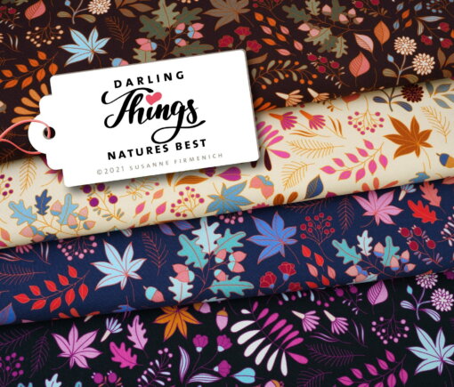 Bio Sweatstoff Darling Things - Produktbild 1