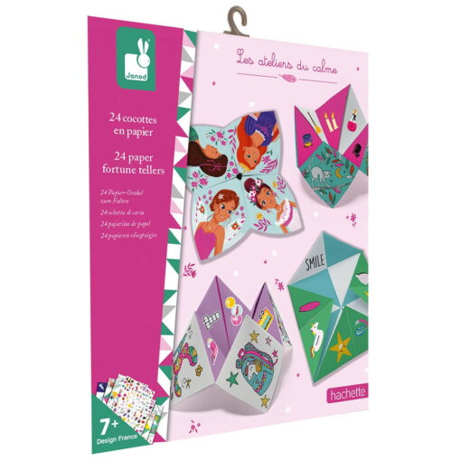 Kreativ-Set „Himmerl und Hölle“-Origamis aus Papier von Janod