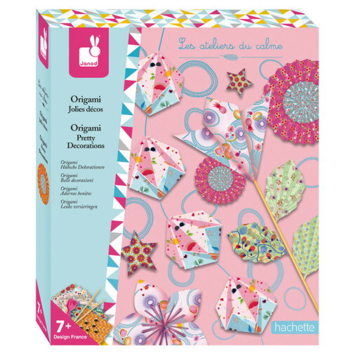 Kreativ-Set Origami-Formen mit Goldeffekt aus Papier von Janod