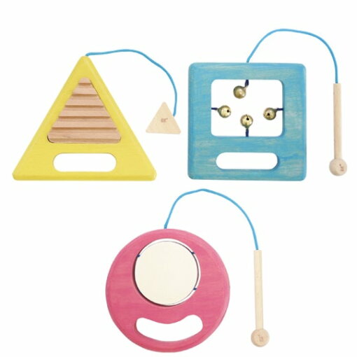 Gakki - Ein Trio von Percussion-Instrumenten von Kiko+