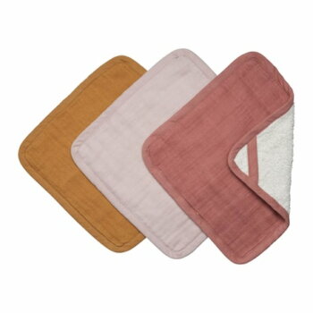 Bio Waschlappen - SONNENUNTERGANG - 3er Pack  von Fabelab
