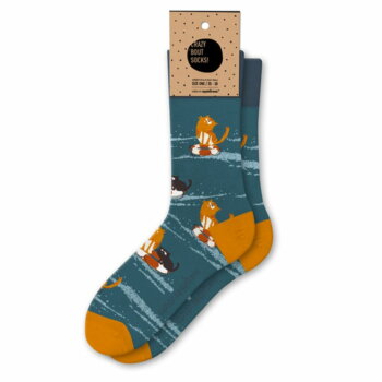 Socken KATER FRITZ von von cats on appletrees in der Größe 35-38