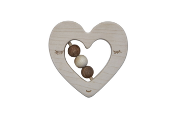 Holzrassel "Herz" von Wooden Story