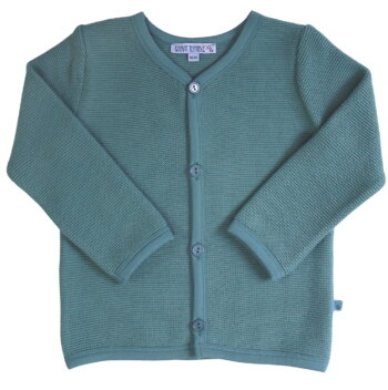 Bio Strickjacke in sage von Enfant Terrible