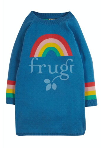 Bio Kleid Jenny Regenbogen von Frugi