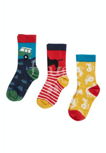 Bio Socken 3er Pack Rock my Socks von Frugi