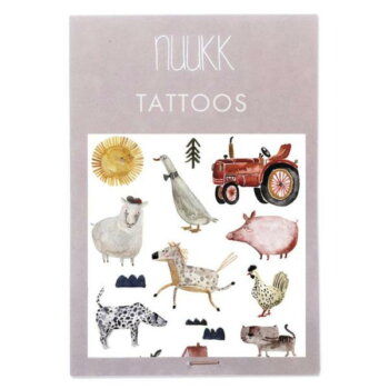 Bio Tattoo Bauernhof von Nuukk