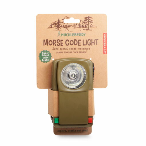 Morsecode-Lampe von Huckleberry