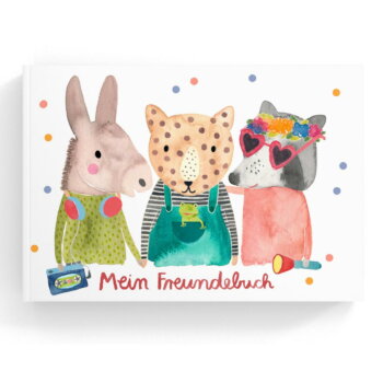 Freundebuch *Tierkinder* von Frau Ottilie