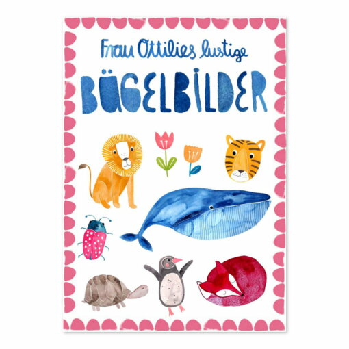 Bügelbilder *Wilde Freunde* von Frau Ottilie